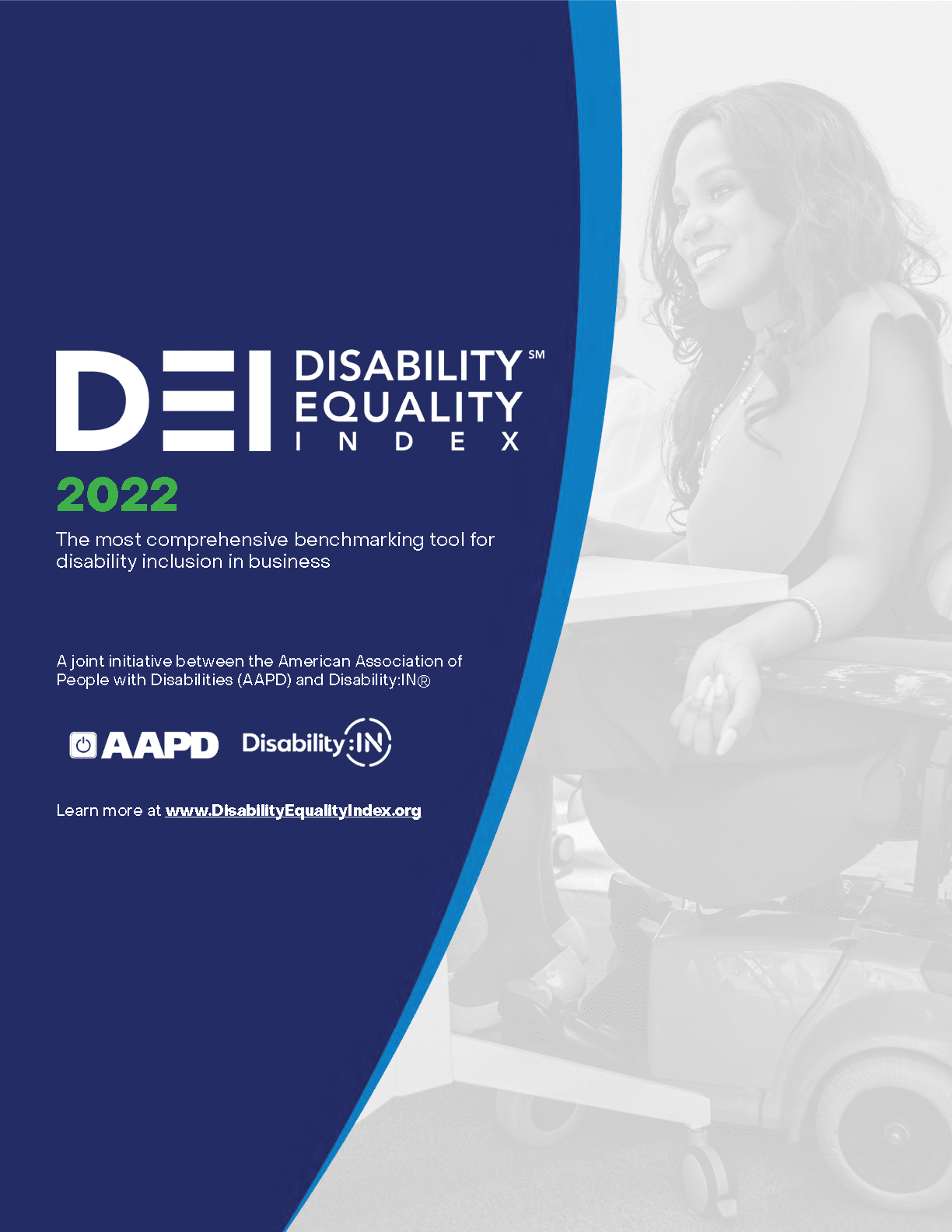 PDF Cover: Disability Equality Index: 2022 Report