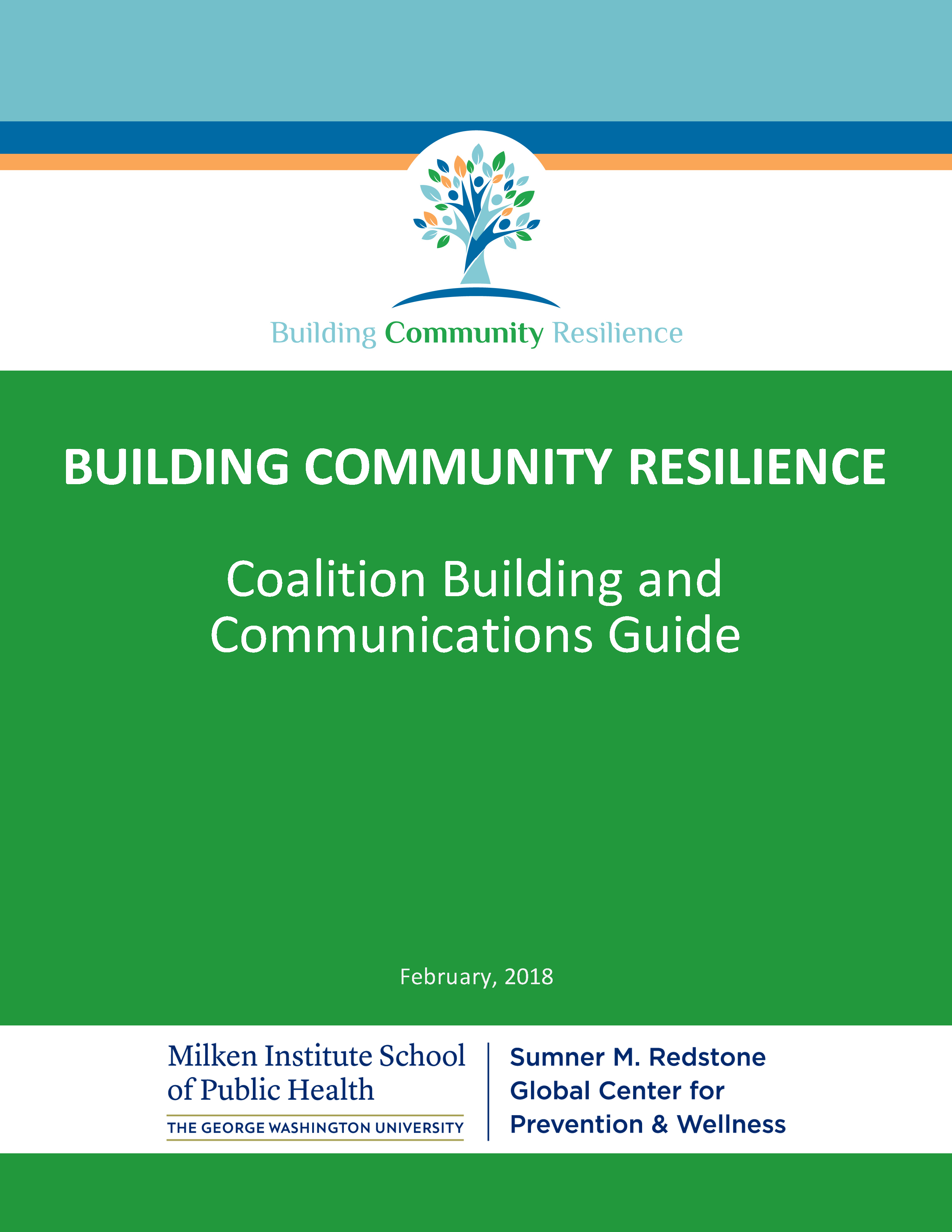 PDF Cover: Building Community Resilience: Coalition Building and Communications Guide