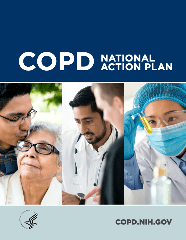 Title page of COPD National Action Plan