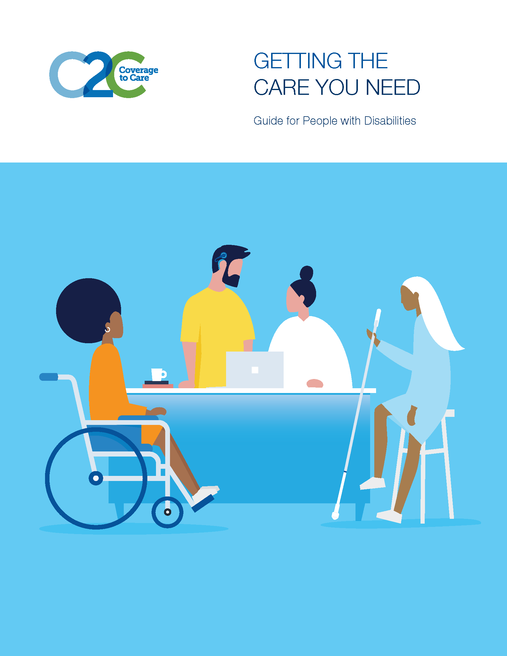 PDF Cover: Getting the Care You Need: Guide for People with Disabilities