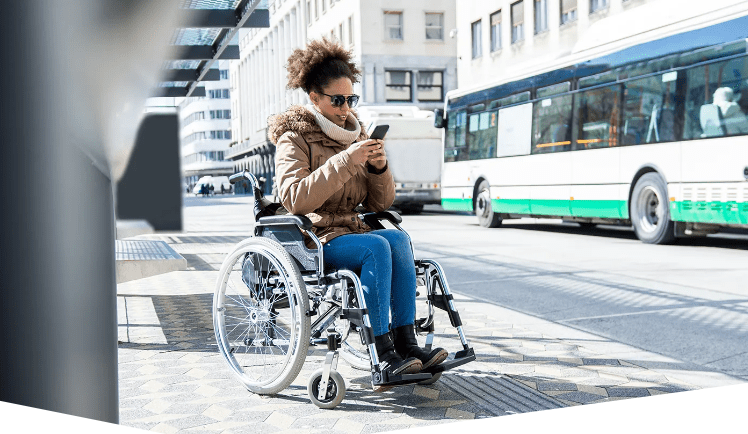 Screen capture of cover photo: How Steep is That Sidewalk? A Digital Map for People with Disabilities