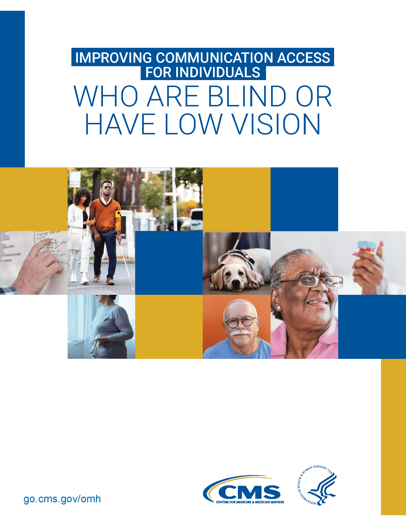 PDF Cover: Improving Communication Access for Individuals Who are Blind or Have Low Vision