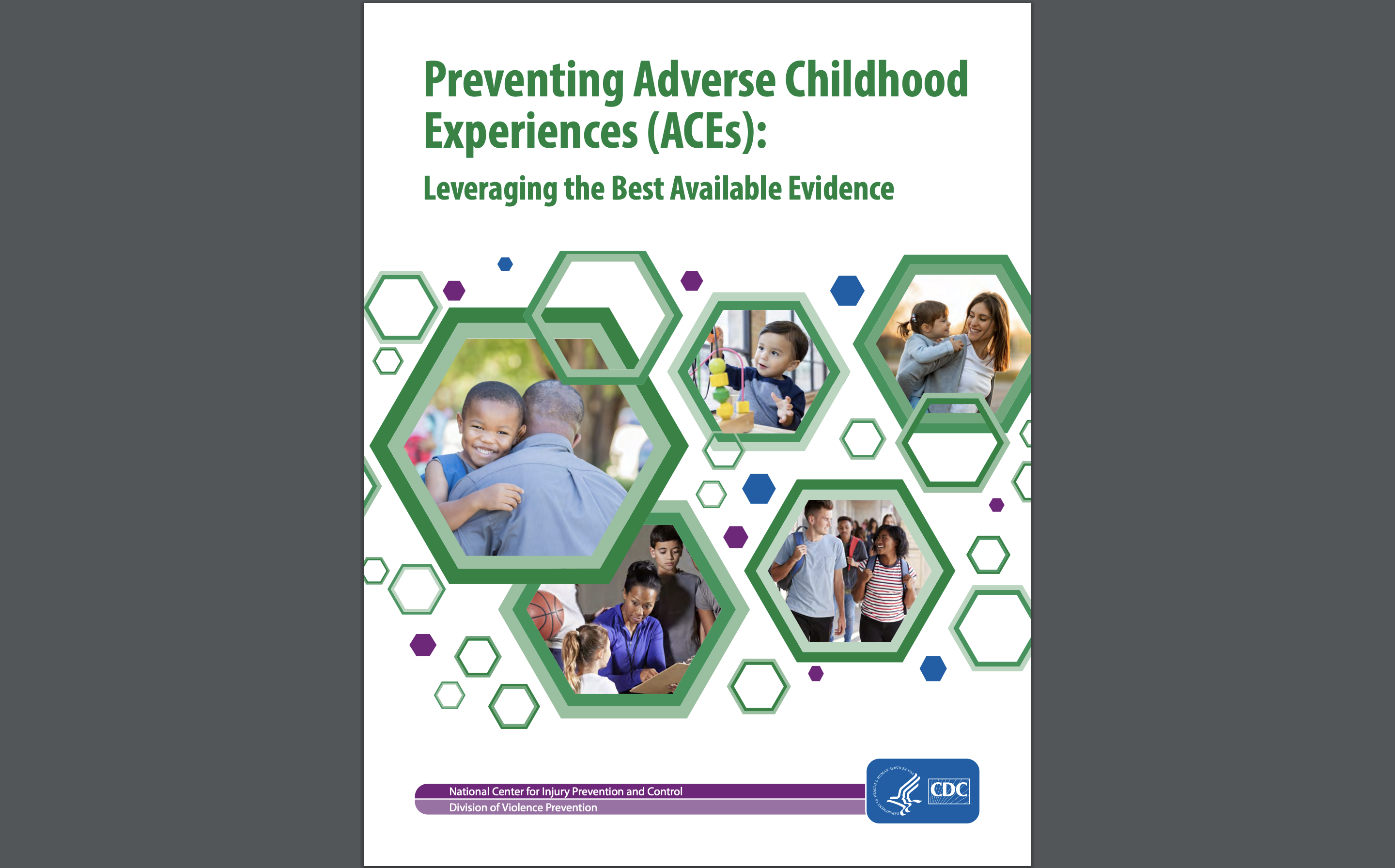 Screen capture of Preventing Adverse Childhood Experiences (ACEs): Leveraging the Best Available Evidence