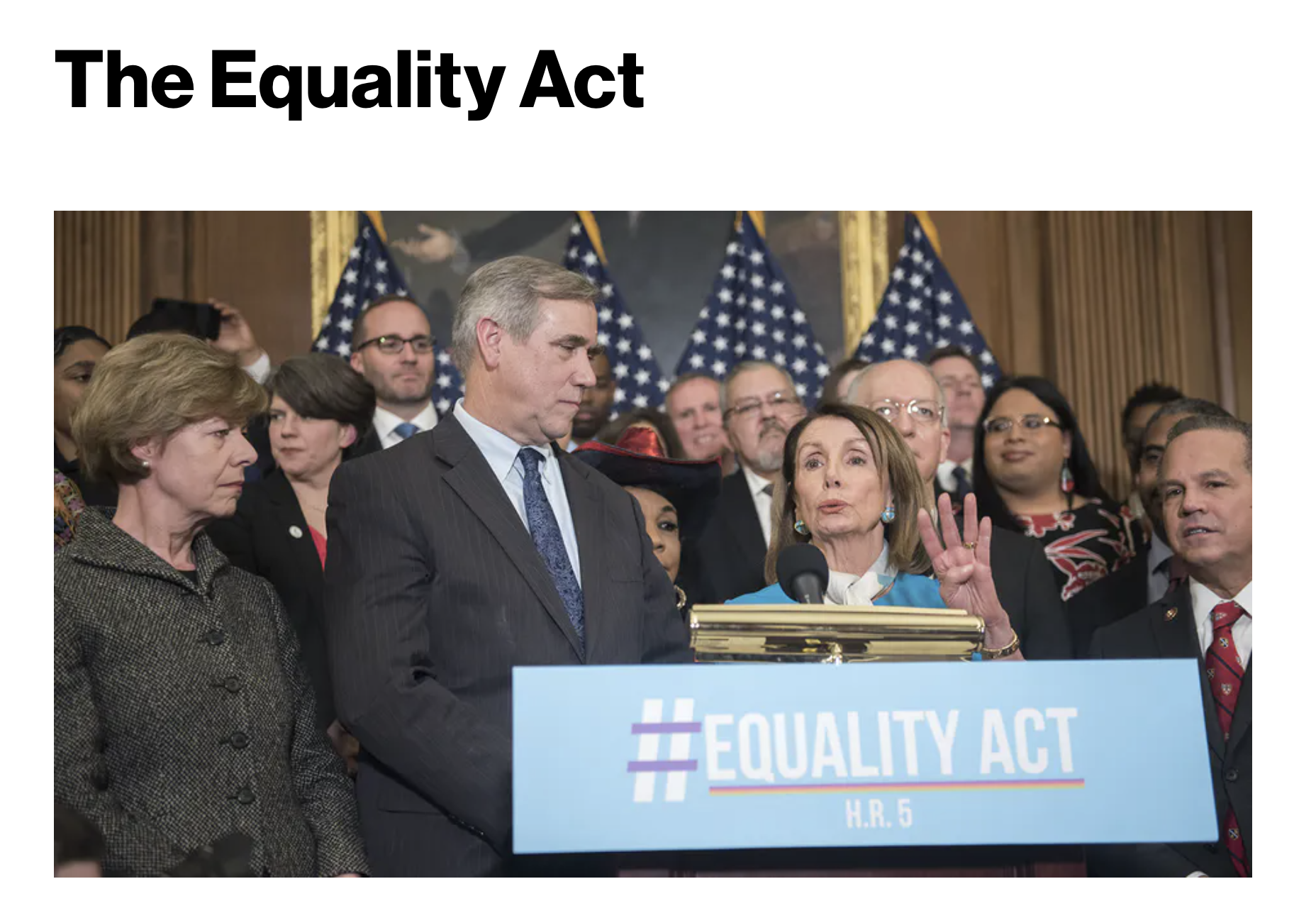 Screen grab of The Equality Act