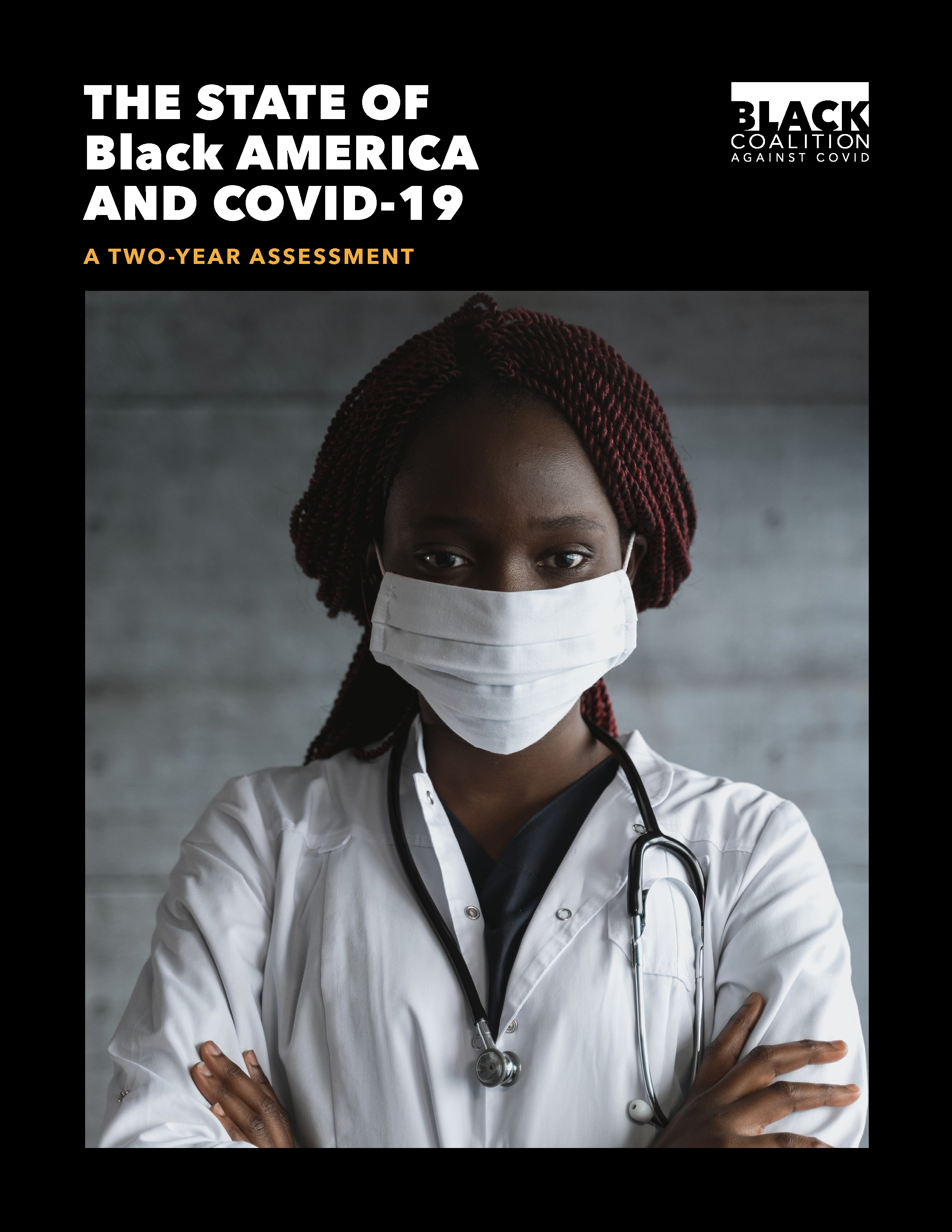 PDF Cover: The State of Black America and Covid-19: A Two-Year Assessment