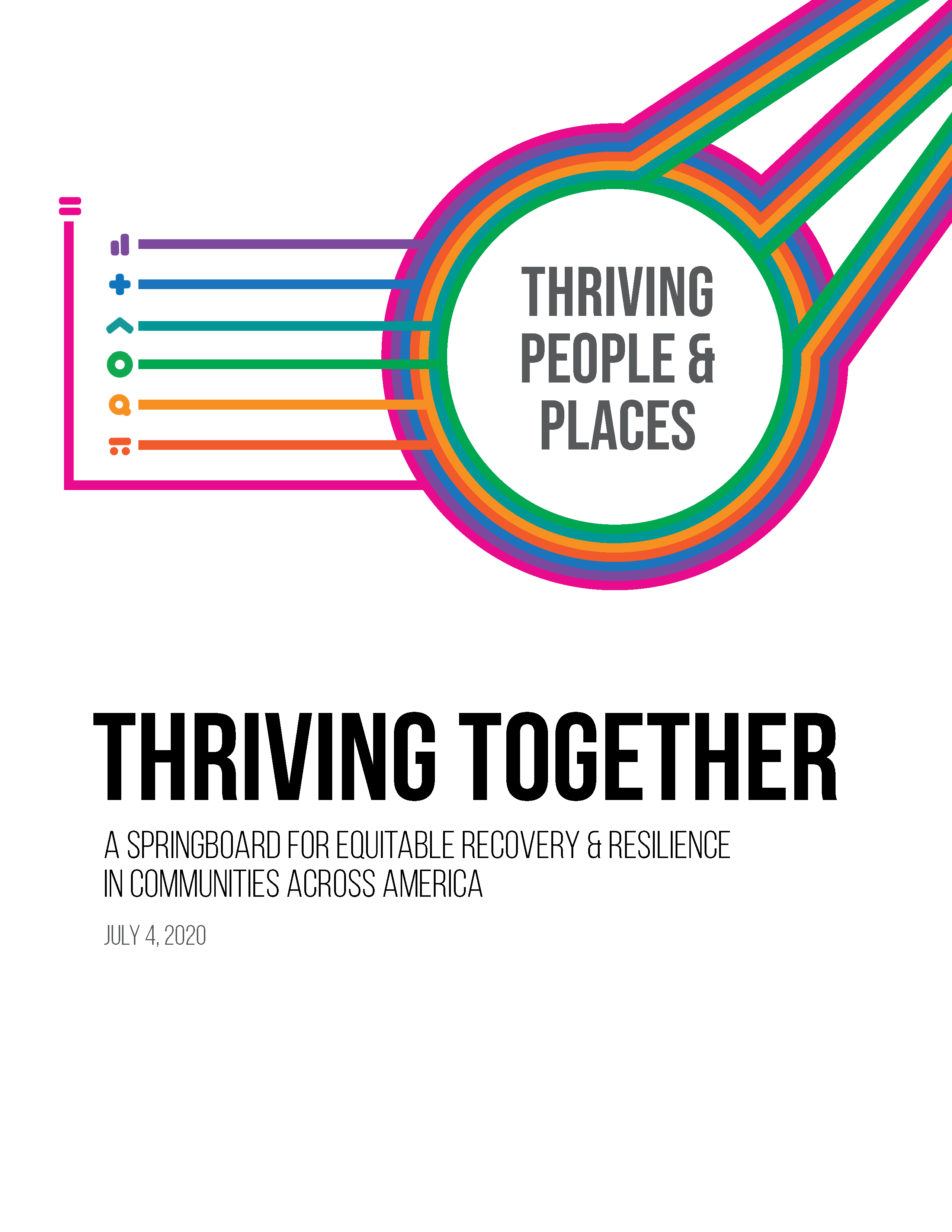 Cover page of Thriving Together