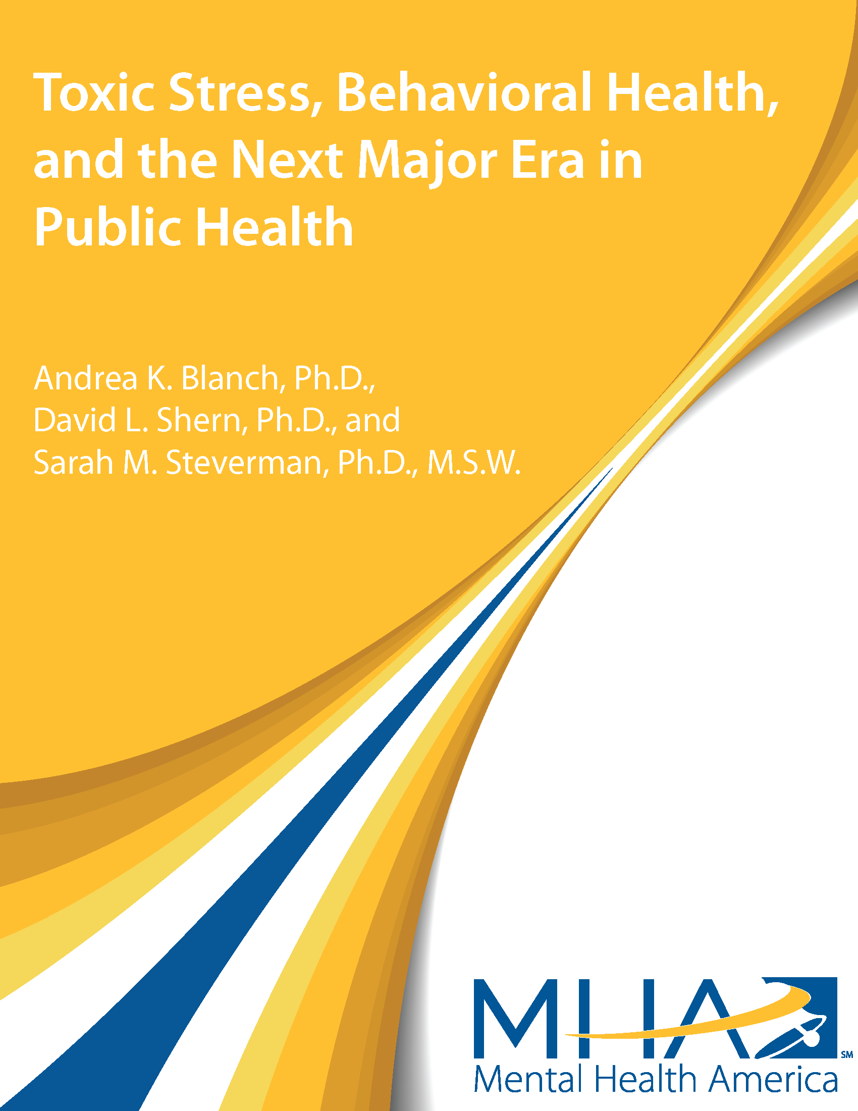 PDF Cover: Toxic Stress, Behavioral Health, and the Next Major Era in Public Health